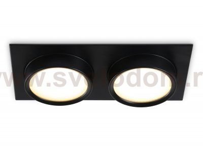 TN6743/2 BK черный IP44 GX53/2 210*110*57