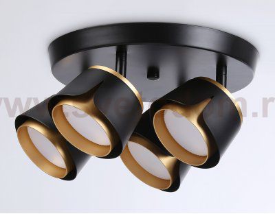 Настенно-потолочный поворотный спот со сменной лампой GX53 Ambrella TN71243 TN