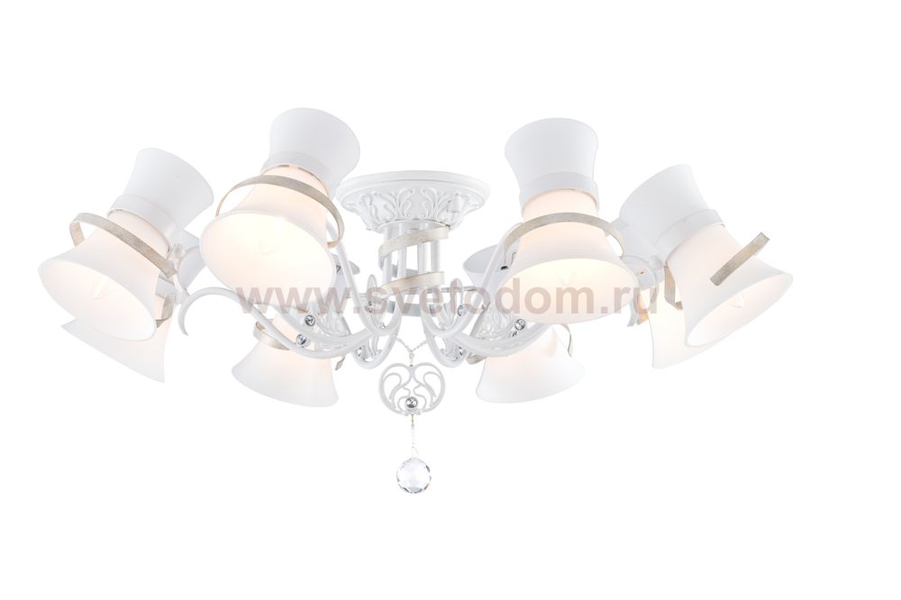 Люстра Maytoni ARM128-CL-08-W Baroque