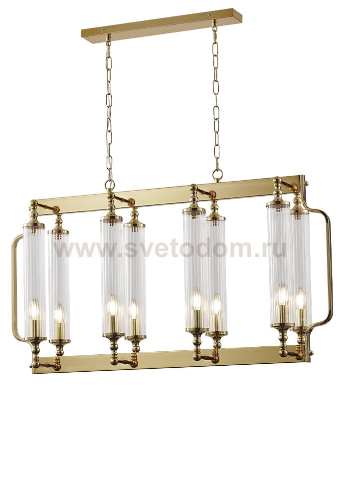 Люстра Crystal Lux TOMAS SP8 L1000 BRASS (3672/308)