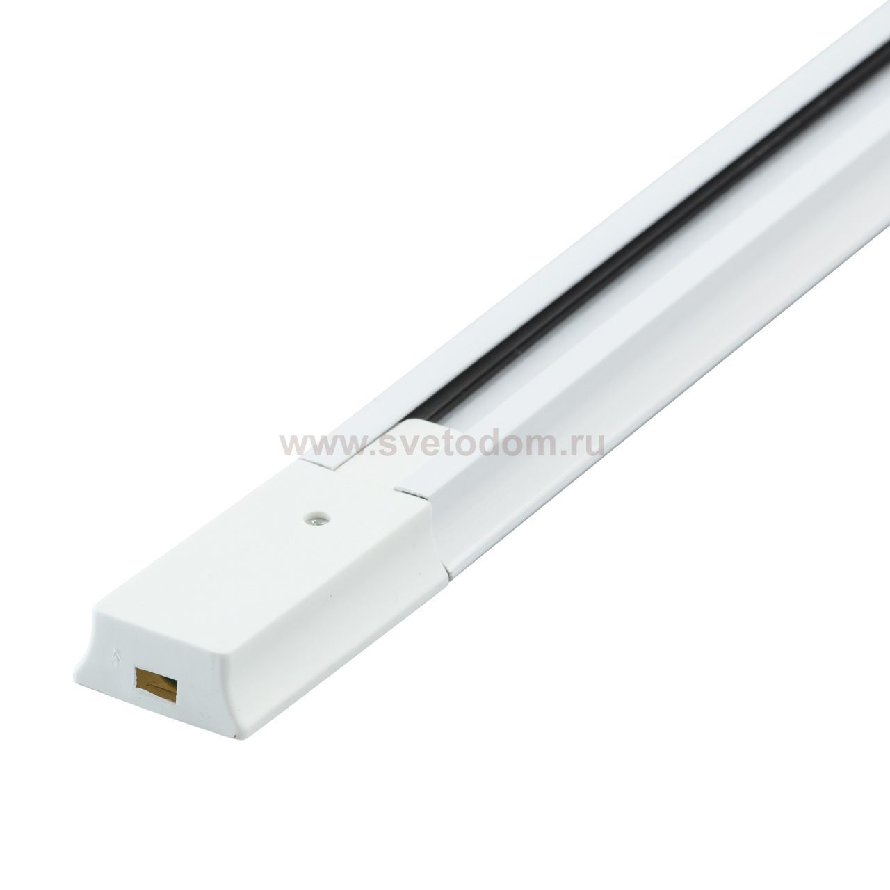 Трек шинопровода 1м белый De Markt TR 2*1M WT Track