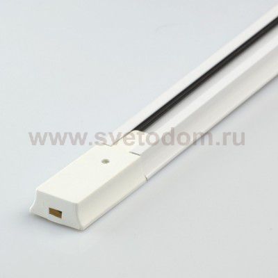 Трек шинопровода 1м белый De Markt TR 2*1M WT Track