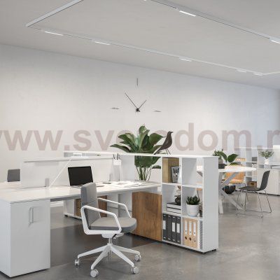 Трековый светильник для шинопровода 10W 3000K Maytoni TR000-1-10W3K-W BASIS