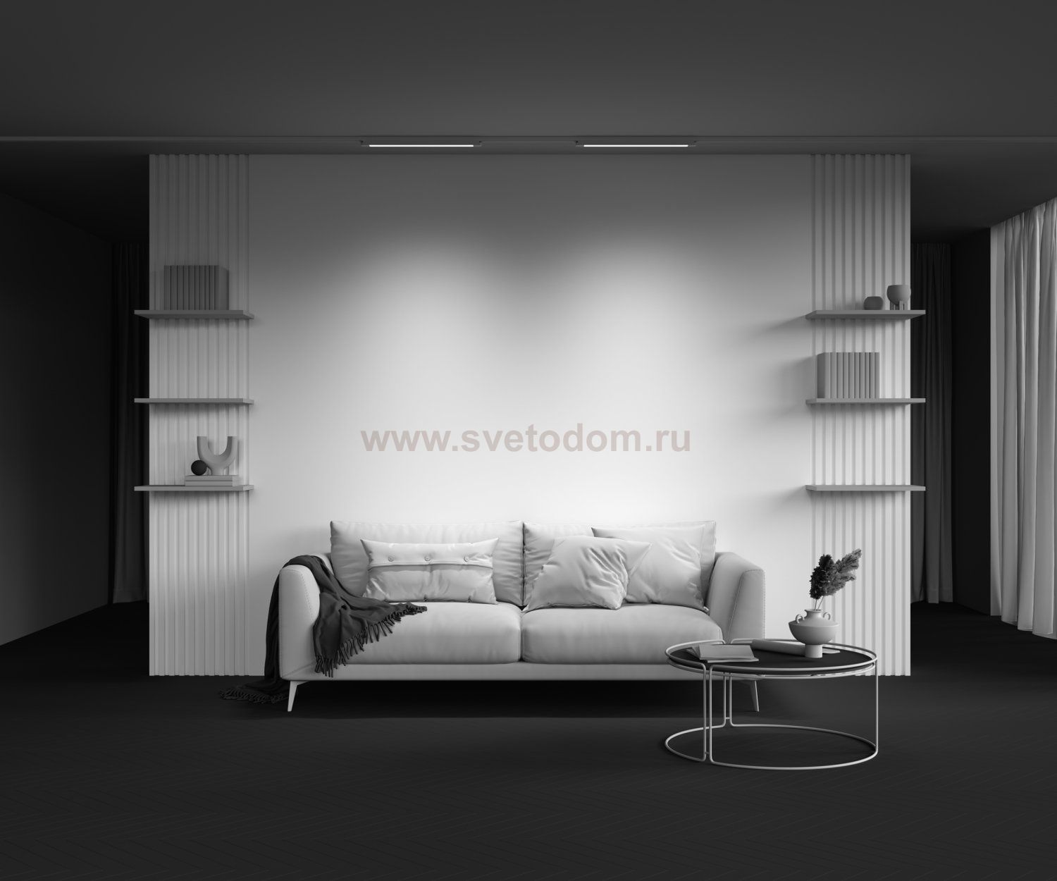 Трековый светильник Technical TR000-1-24W4K-W_1