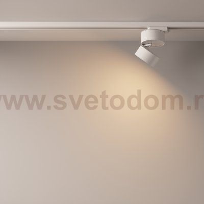 Трековый светильник Maytoni TR007-1-12W3K-W ONDA
