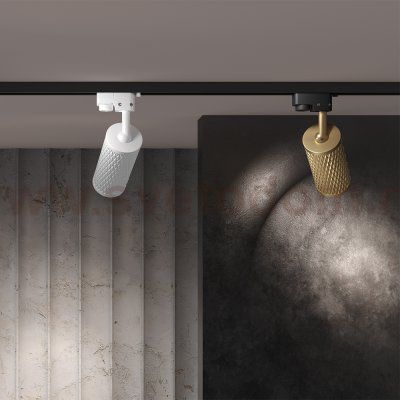 Трековый светильник Maytoni TR011-1-GU10-W Focus Design