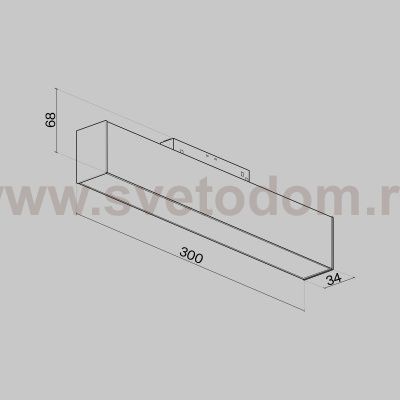 Трековый светильник Maytoni TR012-2-12W3K-B BASIS