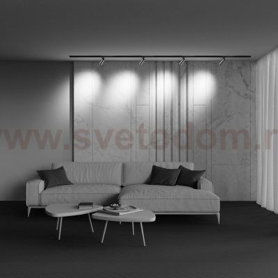 Трековый светильник Maytoni TR021-1-12W3K-W-BBS Focus LED 