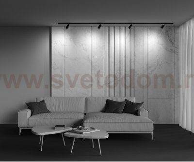 Трековый светильник Maytoni TR087-1-GU10-B Lipari