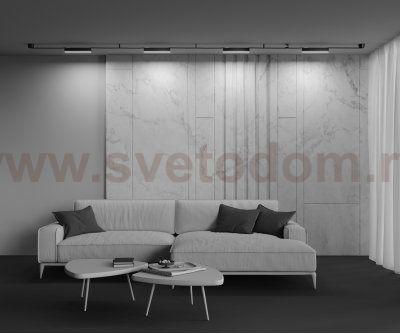 Трековый подвесной светильник Maytoni TR129B-12W3K-B Basis