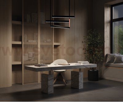 Трековый подвесной светильник Maytoni TR129B-24W3K-B Basis