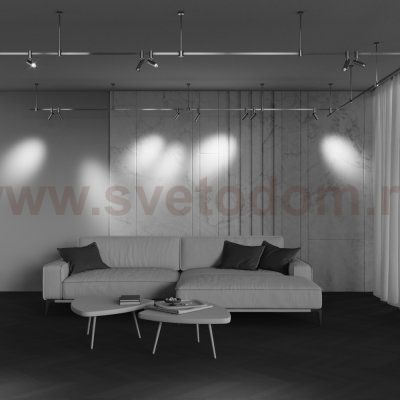 Трековый светильник Technical TR144-1-12W4K-W-BS