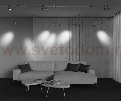 Трековый светильник Technical TR144-1-12W4K-W-BS