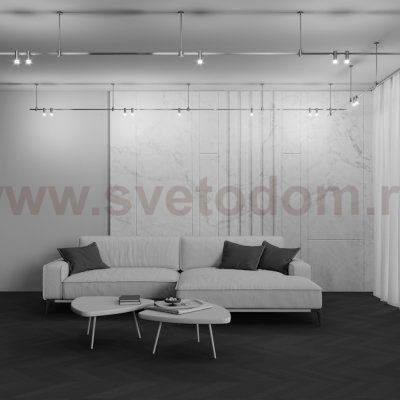 Трековый светильник Maytoni TR145-1-3W3K-W-BS Skim