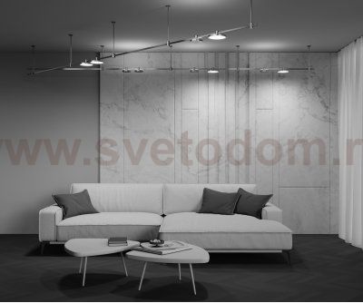 Трековый светильник Technical TR153-1-10W4K-PT