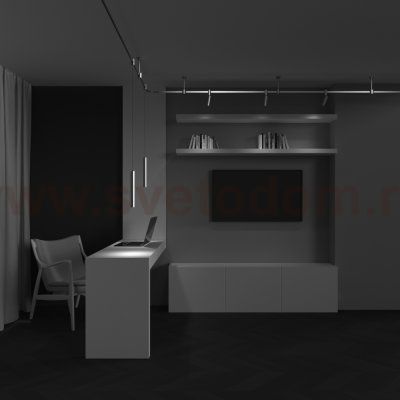 Трековый светильник Technical TR155-1-5W3K-PT