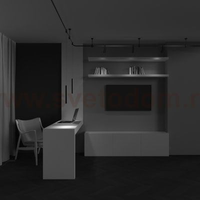 Трековый светильник Technical TR155-1-5W4K-B