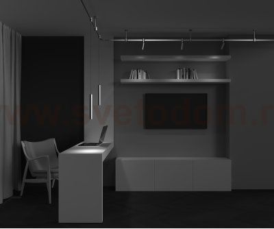 Трековый светильник Technical TR155-1-5W4K-PT