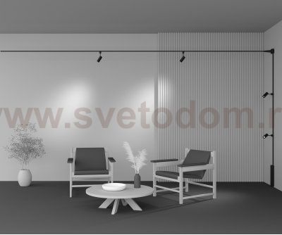 Трековый светильник Maytoni TR163-1-10W3K-M-B Focus Led