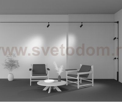 Трековый светильник Maytoni TR163-1-15W3K-M-B Focus Led