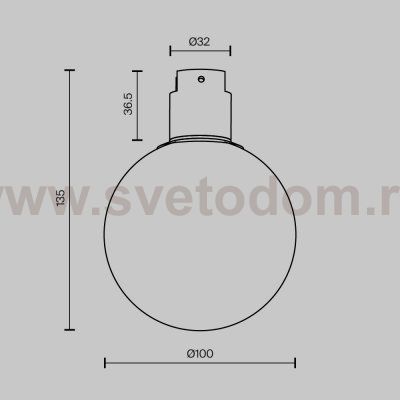 Трековый светильник Maytoni TR171-1-5W3K-WB Luna