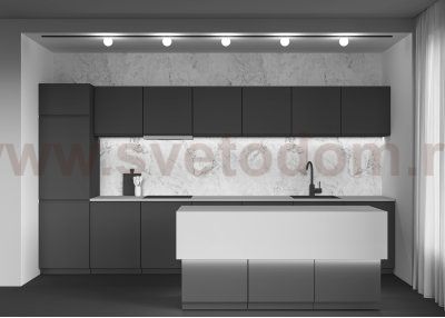 Трековый светильник Maytoni TR177-1-5WTW-B Luna
