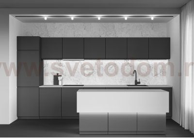 Трековый светильник Maytoni TR181-1-4WTW-B Bubble