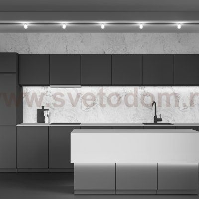 Трековый светильник Maytoni TR181-1-4WTW-B Bubble