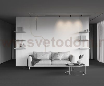 Трековый светильник Maytoni TR186-1-8W2.7K-B Flex