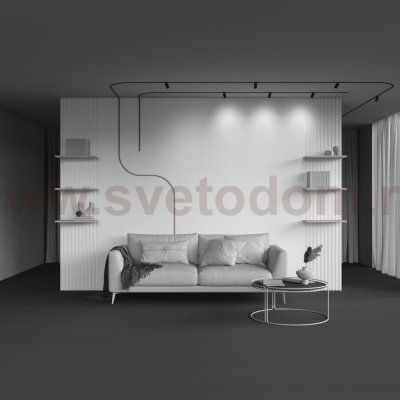 Трековый светильник Maytoni TR187-1-5W3K-M-B Focus Led