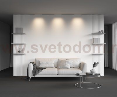 Трековый светильник Maytoni TR190-1-5W3K-B Basis