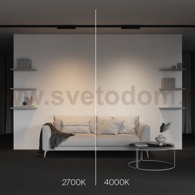 Трековый светильник Technical TR196-3-10W2.7K-B(N)