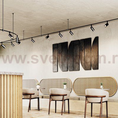 Трековый светильник Maytoni TR201-1-5W3K-M-B Focus Led