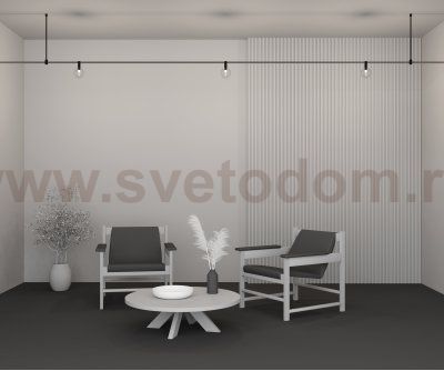 Трековый светильник Maytoni TR205-1-3W3K-B Bubble