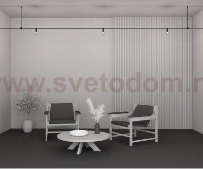 Трековый светильник Maytoni TR207-1-3W3K-B Magnum