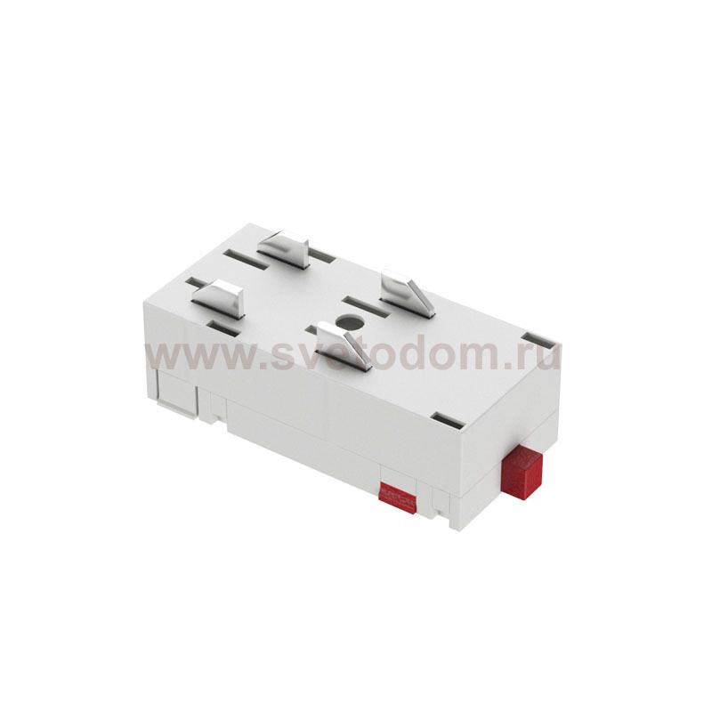 Прямой соединитель для шинопровода SMART Denkirs TR2101-WH
