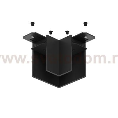 Угловой соединитель для шинопровода SMART Denkirs TR2102-BK