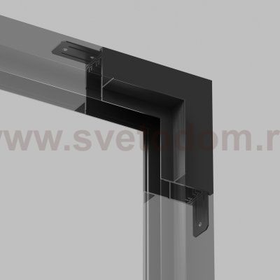 Соединитель для шинопровода Denkirs TR2118-BK SMART HIDE