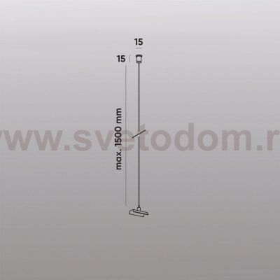 Трековый светильник Denkirs TR2126-BK SMART BASE