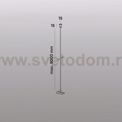 Трековый светильник Denkirs TR2127-BK SMART BASE