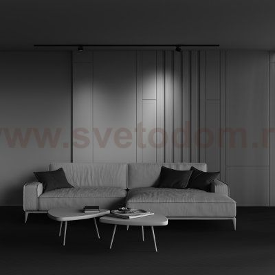 Трековый светильник Technical TR225-1-GX53-B