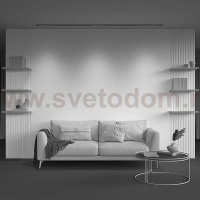 Трековый светильник Technical TR232-2-10W4K-B