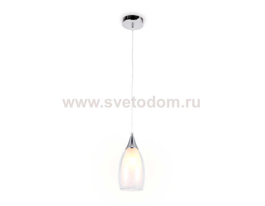 Люстра подвесная Ambrella TR3542 CH/CL хром/прозрачный E14 max 40W D130*1000 TRADITIONAL