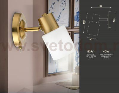 Накладной спот с выключателем Ambrella TR3967 TR