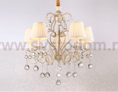 Подвесная люстра с абажурами и хрусталем Ambrella TR4560 TR