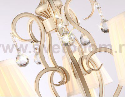 Подвесная люстра с абажурами и хрусталем Ambrella TR4560 TR