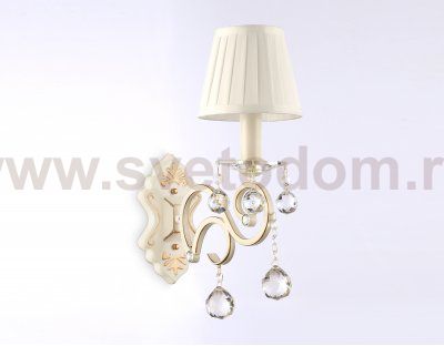 Настенный светильник с абажуром и хрусталем Ambrella TR4562 TR