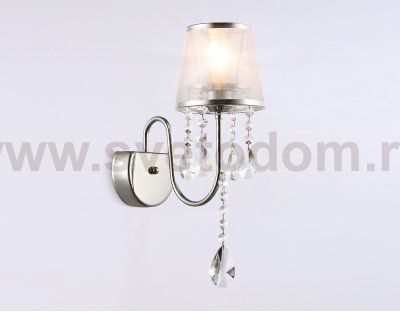 Настенный светильник с абажуром и хрусталем Ambrella TR4595 TR
