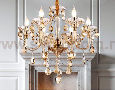 Подвесная классическая люстра с хрусталем Ambrella TR4901 TR
