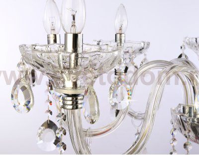 Подвесная классическая люстра с хрусталем Ambrella TR4906 TR